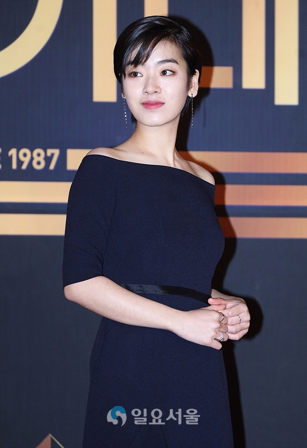 2018 KBS 연기대상 레드카펫 행사에 참석한 이주영
