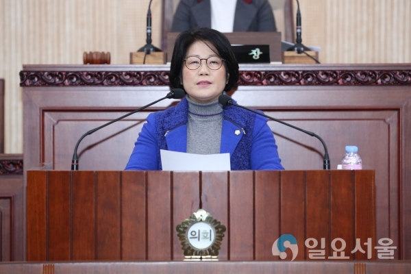 ​김보경 의원, 임시회 5분 자유발언​