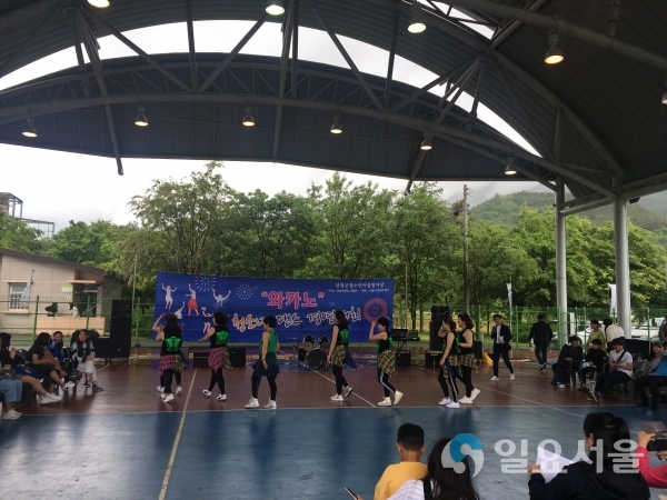 산청군청소년 와카노 댄스 경연대회     © 산청군 제공