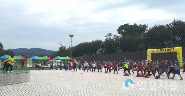 2018년도 제2회 밀양아리랑길&낙동강105km 걷기대회     © 밀양시 제공