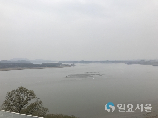 오두산통일전망대 북한전경