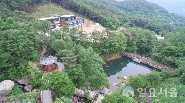 지리산 구재봉 자연휴양림(휴양관)     © 하동군 제공