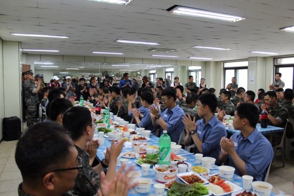 옹진군 연평어촌계, 서해 최전방 우도부대 국군장병 위문