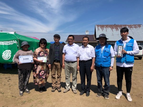 2회 연속 몽골 울란바토르와 다르한에 해외봉사단 파견