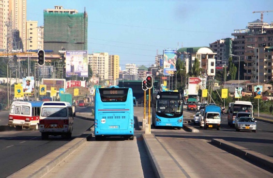 탄자니아 BRT 1단계 사업 운영 현장인 BRT 터미널 [제공 : SH공사]