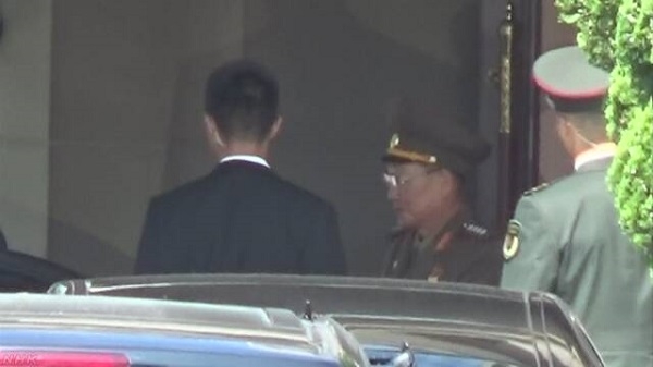 김수길 북한 인민군 총정치국장이 지난 16일 오전 베이징에 도착했으며 중국측과 군사 문제에 대한 의견을 교환할 것으로 보인다고 NHK 방송이 보도했다. [뉴시스]
