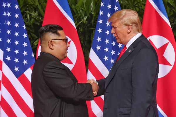 김정은 북한 국무위원장과 트럼프 미국 대통령 [뉴시스]