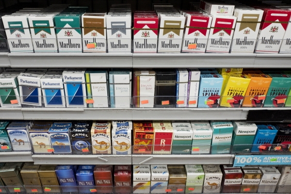 해외에서 판매 중인 담배. [뉴시스]