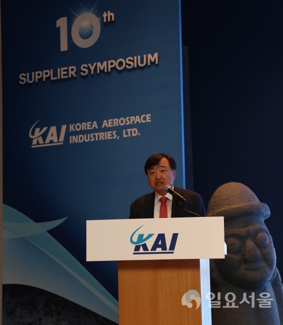 KAI 안현호 사장님 개회사  © 한국항공우주산업(주) 제공