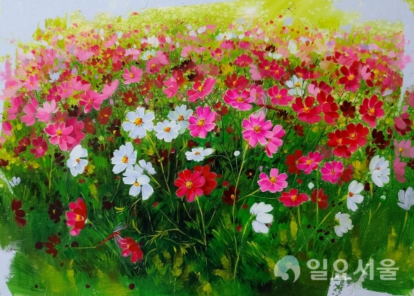 선물1 20p oil painting 72.7x53.0  © 해금강테마박물관 제공