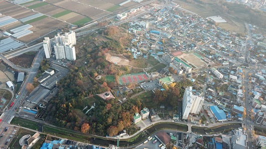 남산시민공원 드론사진