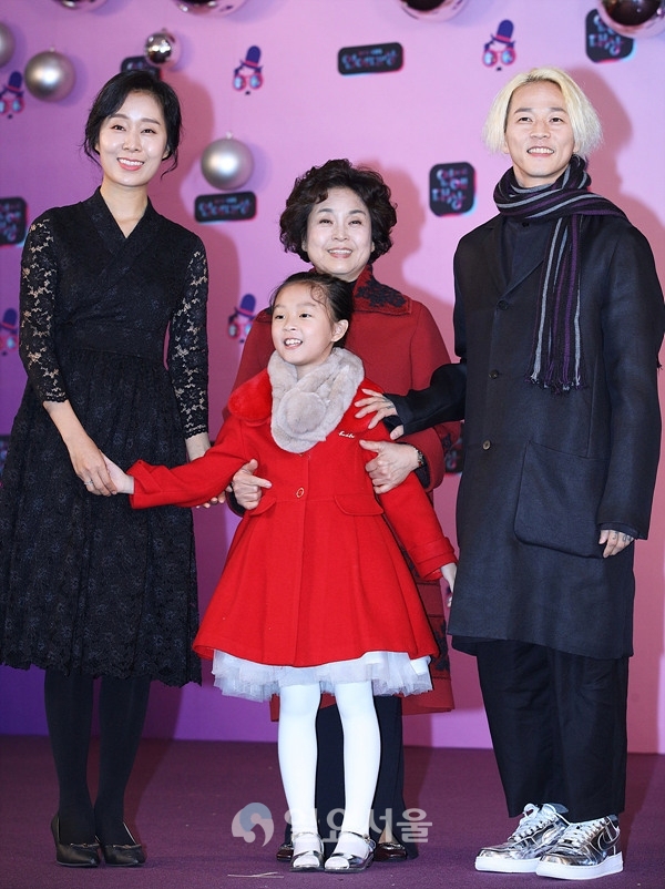 2019 KBS연예대상 참석한 팝핀현준 가족