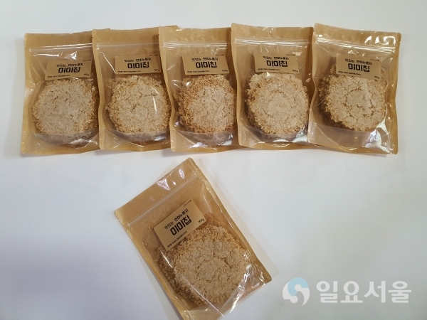 쌀로 만들어 과자 이름도 ‘미미칩’ @ 하동군 제공