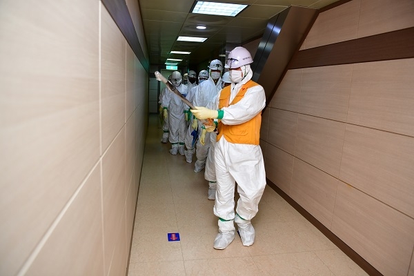 월성2호기 방사선비상 상황 대응 방사능방재 전체훈련.