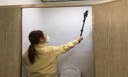전남 광양시가 공중화장실 불법 촬영 특별 점검을 실시했다.