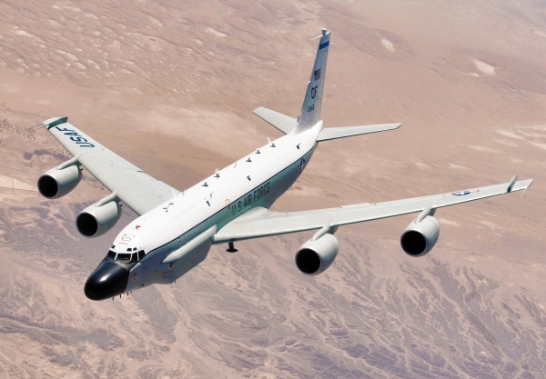 미군 정찰기 코브라볼(RC-135S). 사진출처 위키피디아 2020.07.14[뉴시스]