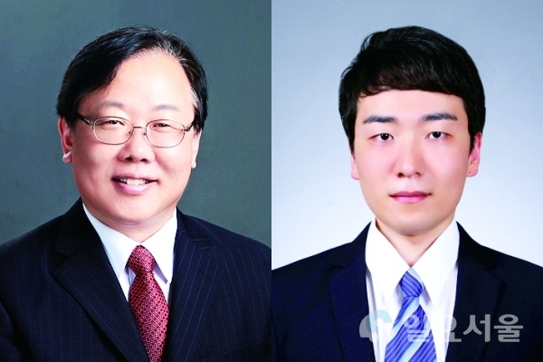 오준일 교수(왼쪽), 송정현 교수.(사진=부경일보DB)