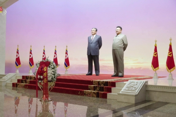 북한의 금수산태양궁전.(사진=조선중앙TV 캡처) [뉴시스]