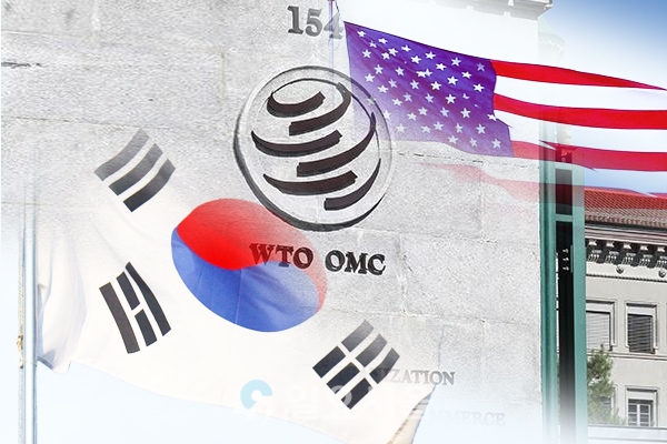 한국의 수출품에 대해 반덤핑 상계관세를 과하게 적용해온 미국의 조치를 두고 2018년 WTO에 제소했던 건에 대해 한국 측이 모두 승소했다. [이창환 기자]
