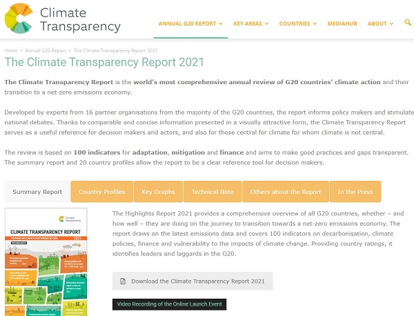 [기후투명성(Climate Transparency]