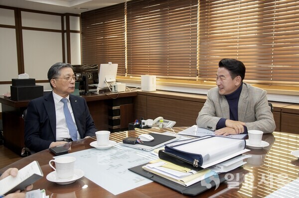 김동근 시장, 이한준 LH사장에게 법조타운 교통대책 재검토 요청