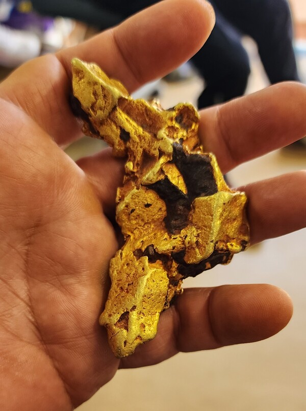 호주 현지 광산에서 생산된 금 광석 (사진=한국금협회)