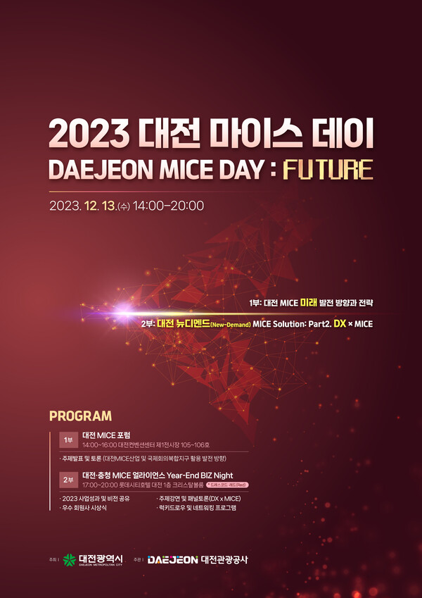 ‘2023 대전 마이스 데이(MICE DAY)’ 포스터
