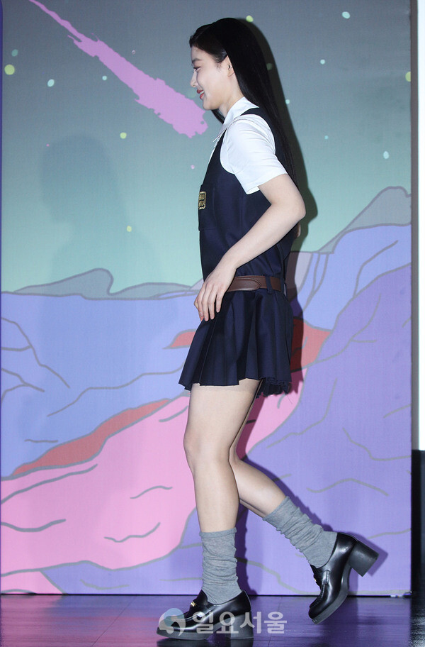 넷플릭스 시리즈 닭강정​ 제작발표회에 참석한 김유정