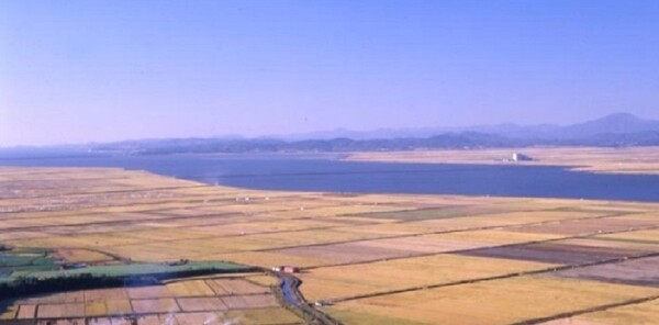 충남 서산-테안 간척지 천수만 B지구 전경 [자료 사진]