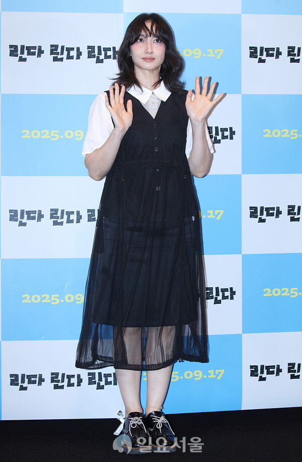 영화 린다 린다 린다 언론시사회에 참석한 카시이 유우