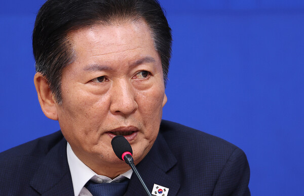 정청래 더불어민주당 대표 [뉴시스]