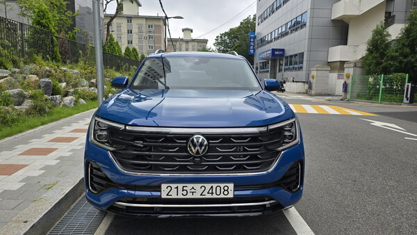 폭스바겐 아틀라스 정면 [이정하 자동차전문기자]