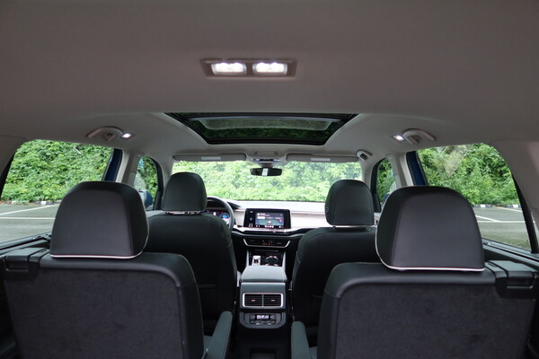 폭스바겐 아틀라스 내부 전경 [이정하 자동차전문기자]