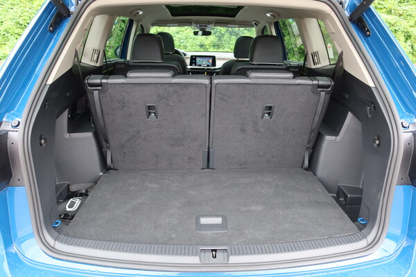 폭스바겐 아틀라스 트렁크 내부 [이정하 자동차전문기자]