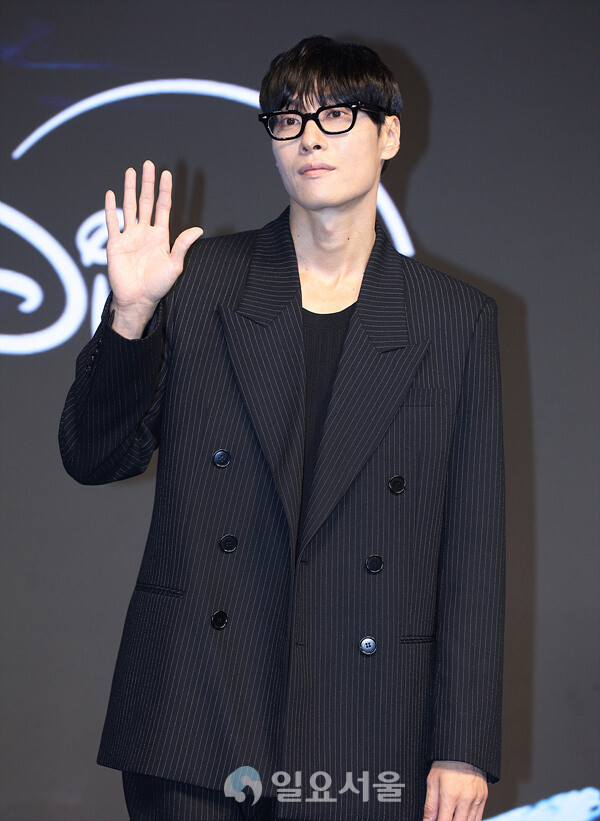 디즈니+ 사극 탁류 제작발표회에 참석한 김동원