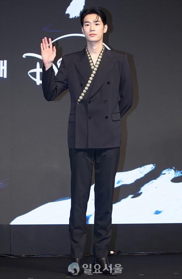 디즈니+ 사극 탁류 제작발표회에 참석한 박서함