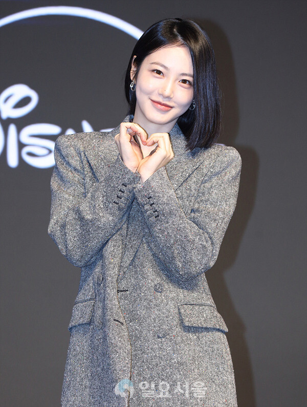 디즈니+ 사극 탁류 제작발표회에 참석한 신예은