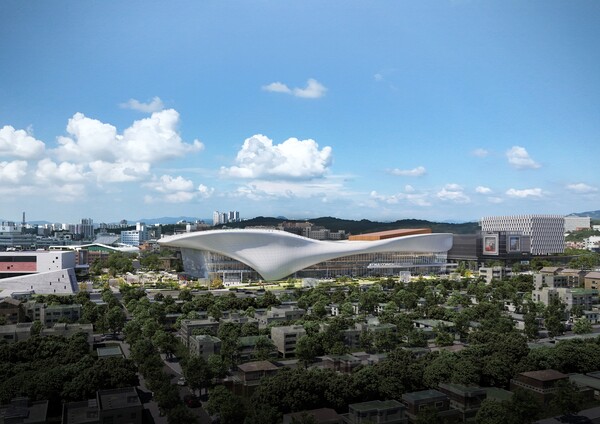 전주컨벤션센터 조감도.