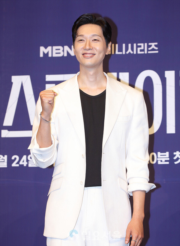 드라마 퍼스트레이디 제작발표회에 참석한 지현우