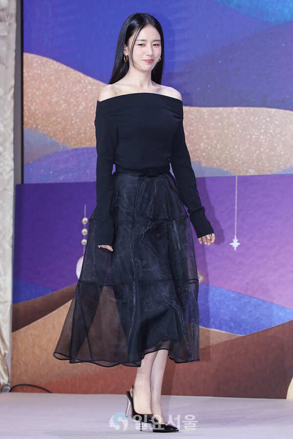 넷플릭스 시리즈 다 이루어질지니 제작발표회에 참석한 안은진