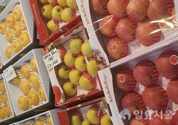 대전지역 추석 제수용품 구입 비용이 전년 보다 소폭 줄어든 것으로 조사됐다. [사진 = 육심무 기자]