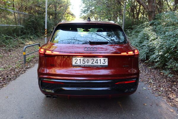 더 뉴 아우디 Q5 40 TDI 콰트로 후면 [이정하 자동차전문기자]