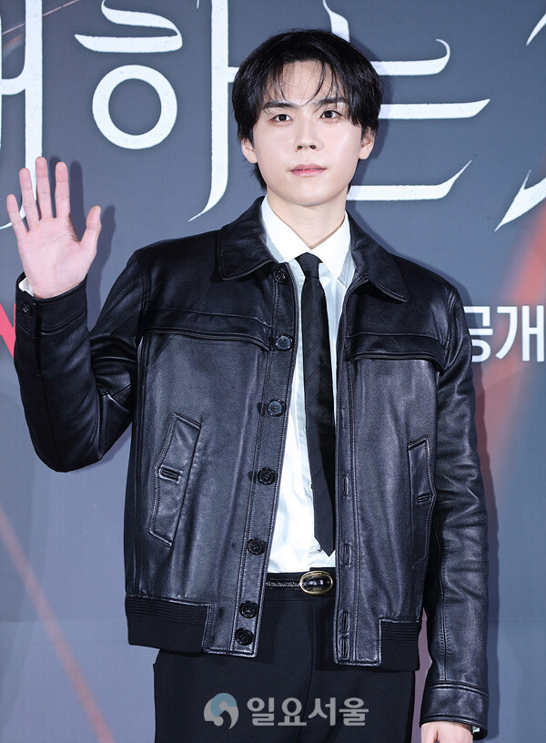 티빙 오리지널 친애하는 X 제작발표회에 참석한 김도훈