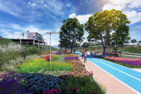 포천천 블루웨이 조성사업 본격 착수(보행로,자전거도로)