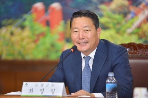 순창군이 2025년도 공약사업의 내실 있는 마무리를 위해 박차를 가하고 있다.(사진은 최영일 군수)