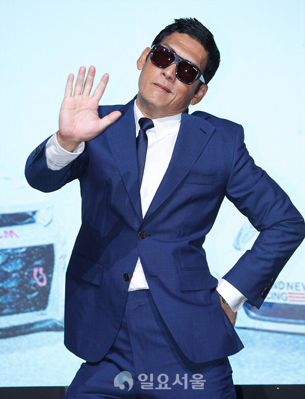 예능 슈퍼레이스 프리스타일 제작발표회에 참석한 박준형