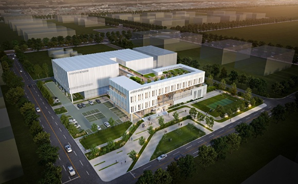 군산시가 6일 '새만금 스마트 수산가공단지와 민간입주기업(11개소)을 포함한 군산 새만금 수산식품 수출가공 종합단지 기공식을 개최했다.(사진은 새만금 수산식품 수출가공 종합단지 조감도)