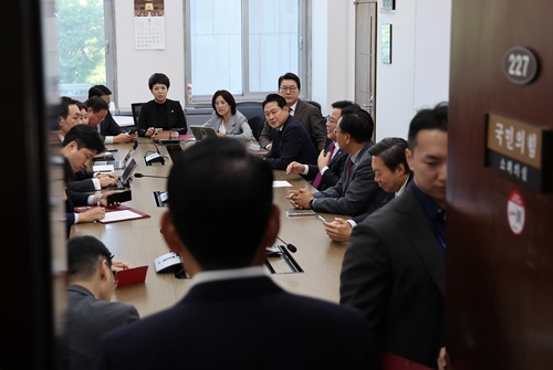 심각한 국민의힘 지도부[뉴시스]