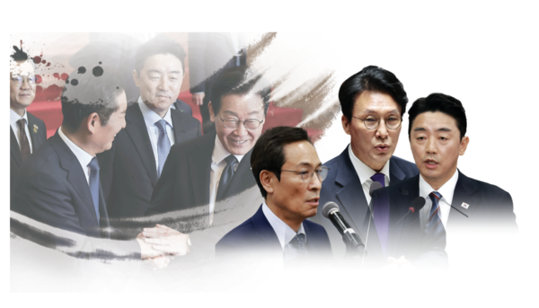 재판중지법 추진과 ‘친명계 컷오프 논란’을 계기로 당정 간 균열이 다시 드러나면서, 여당 내부의 주도권 경쟁이 연말 당정 개편과 내년 지방선거 공천 구도를 뒤흔들고 있다.[뉴시스]