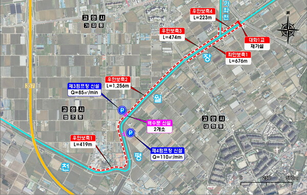 장월 자연재해위험개선지구 정비사업